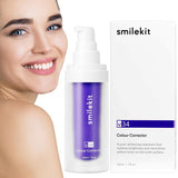 30ml V34 Purple Whitening Toothpaste Remove Stains Reduce Yellowing Care For Teeth Gums Brightening Teeth Fresh Breath 2023