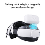 BOBOVR M2 Pro Battery Head Strap Compatible with Oculus Quest2 with Ultra-Thin Twin Charger Station Chaging Replace Battery