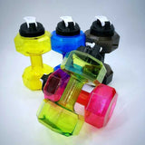 2200ML Water Dumbbells Cup Large Capacity Fitness Cup For Home Gym Office Travel Drink Gym exercise equipment lose weight