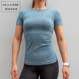 Fitness Women Seamless Sport Shirt Sports Wear For Women Gym Running Top Short Sleeve Yoga Workout Tops Training Sports