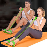 Elastic Pull Ropes Fitness Resistance Band Rope Exercise Equipment for Yoga Pilates Workout Latex Tube Pull Rope Home Gym Sport