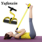 Elastic Pull Ropes Fitness Resistance Band Rope Exercise Equipment for Yoga Pilates Workout Latex Tube Pull Rope Home Gym Sport