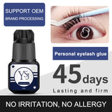 5ml Eyelashes Extension Glue Long Lasting Grafting Lashes Glue Quick Drying Adhesive Black Glue No Irritant Makeup