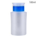 60/120/150/200ml Empty Pump Dispenser Liquid UV Gel Polish Nail Art Polish Clean Bottle Polish Cleanser Remover Bottle