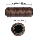 3 Rolls/5 Rolls Hair Weaving Threads With 4 pcs C Curved Needles Wig Making Tools Sewing Thread