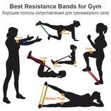 Rubber 30cm Resistance Bands Set Elastic Mini Resistence Band Sport Workout Yoga Pilates Exercise Fitness Equipment for Home Gym