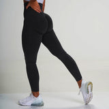 New contour seamless leggings for women workout gym legging high waist fitness yoga pants butt booty legging plus sports tights