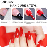 Parkson No Wipe Top Base Coat Nail Gel polish Design Enhancer Varnish Semi Permanent Soak Off UV LED Nail Art Tool