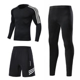 Compression Sport Suits Men Running Suit Quick Drying Fitness Running Clothes Sets Joggers Training Suit Workout Gym Clothing