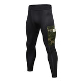 Design New Camo Pocket Compression Leggings Runnings Workout Tights Base Layer Mens GYM Pants Sports Sweatpants Leggings