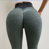 NORMOV Workout Leggings Women Stretch Breathable Sports Fitness Leggings High Waist Leggings Quick Drying Leggings