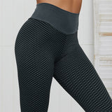 NORMOV Workout Leggings Women Stretch Breathable Sports Fitness Leggings High Waist Leggings Quick Drying Leggings