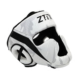 ZTTY Full-Covered Boxing Helmet Muay Thai PU Leather Training Sparring Boxing Headgear Gym Equipment Taekwondo Head Guard