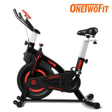 ONETWOFIT Bicicleta Estatica Bike Indoor Cycling Sports Bike Home Gym Exercise Bike Fitness Equipment for Home Trainer