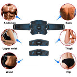 Abdominal Muscle Stimulator Trainer EMS Abs Weight Loss Fitness Equipment Training Electrostimulator Toner Exercise Gym Set