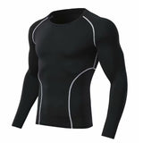 3pcs / Set Workout Male Sport Suit Gym Compression Clothes Fitness Running Jogging Sport Wear Exercise Workout Tights