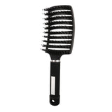 Hair Scalp Massage Comb Hairbrush Women Wet Dry Curly Untangling Hair Brush Bristle Nylon Salon Hair Styling Tools Dropship