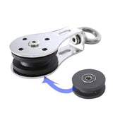 661lb Bearing Lifting Pulley Silent Wheel Fitness Equipment Strength Training Home Gym Workout Accessories