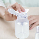 60/120/150/200ml Empty Pump Dispenser Liquid UV Gel Polish Nail Art Polish Clean Bottle Polish Cleanser Remover Bottle