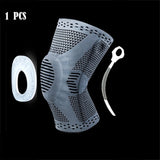 1pcs New Compression Knee Sleeve Best Knee Brace Knee Pads Support Running Crossfit Basketball Workout Sports Kneepads