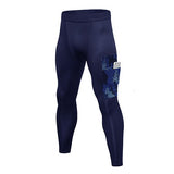 Design New Camo Pocket Compression Leggings Runnings Workout Tights Base Layer Mens GYM Pants Sports Sweatpants Leggings