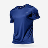 High Quality Polyester Men Running T Shirt Quick Dry Fitness Shirt Training Exercise Clothes Gym Sport Shirt Tops Lightweight