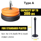 Loading Pin With Carabiner Gym Weight Bearing Dumbbell Bracket Strength Training Equipment For Powerlifting Exercises Crossfit