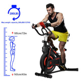 ONETWOFIT Bicicleta Estatica Bike Indoor Cycling Sports Bike Home Gym Exercise Bike Fitness Equipment for Home Trainer