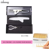 6D Hair Extensions Machine 5 pins 10 pins Human Hair Connector Kits 6D Micro Link Remove Hair Plier Salon Tools Set