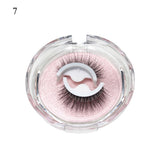 5/1 Pairs/Box Self-adhesive Reusable Fake Eyelashes With Tweezer Glue-Free Lashes Natural Curly Eyelashes pesta?as postizas