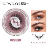 O.TWO.O Self Adhesive False Eyelashes Reusable Individual Lashes Long Thick Volume Eyelashes No Need Glue Eyelash Extension