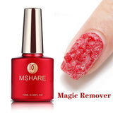 MSHARE Milky Pink Rubber Base Gel Glitter Camouflage Color Coat Soak Off Nails Gels Varnish Lacquer 10ml UV LED Gel