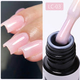 LILYCUTE 5ml Quick Extension Gel Construct Hard Gel Semi Permanent UV LED UV Gel Nail Art Design Faux Ongles Nails Accesorios