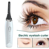 Electric Eyelash Curler USB Rechargeable Electric Heated Eyelash Long-Lasting Electric Ironing Eyelash Curler Makeup Curling