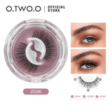 O.TWO.O Self Adhesive False Eyelashes Reusable Individual Lashes Long Thick Volume Eyelashes No Need Glue Eyelash Extension