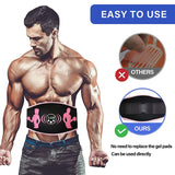 EMS Muscle Stimulation Abs Abdominal Belt Trainer Stimulator Massage Fitness Slimming Massager Belly Weight Loss Body Shaping