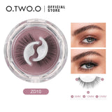 O.TWO.O Self Adhesive False Eyelashes Reusable Individual Lashes Long Thick Volume Eyelashes No Need Glue Eyelash Extension