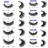 5/1 Pairs/Box Self-adhesive Reusable Fake Eyelashes With Tweezer Glue-Free Lashes Natural Curly Eyelashes pesta?as postizas