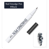 1 Pc Nail Art Graffiti Pen Black Color UV Gel Polish Design Dot Painting Detailing Pen Brushes DIY Nail Art Adorn Tools