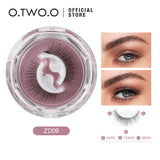 O.TWO.O Self Adhesive False Eyelashes Reusable Individual Lashes Long Thick Volume Eyelashes No Need Glue Eyelash Extension