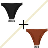 2PCS Women Panties Set Seamless Underwear Set Female Low Rise Briefs Underpants Sexy Lingerie Pantys 2022