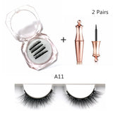 1/3/6 Pairs Magnetic Lashes Eyeliner Magnetic Kit,Magnetic Eyelashes and Eyeliner Set,No Glue Waterproof Faux Cils Magnetique