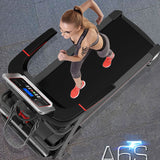 Mute Smart Electric Foldable Treadmill Multi-Functional Gym Equipment Home Running Machine Folding Treadmill LED Touch Display