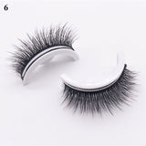 5/1 Pairs/Box Self-adhesive Reusable Fake Eyelashes With Tweezer Glue-Free Lashes Natural Curly Eyelashes pesta?as postizas