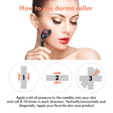 DRS 540 Derma Roller 0.2/0.25/0.3mm Needles Titanium Mezoroller Dr Pen Machine for Skin Care Hair-loss Treatment Pen Dermaroller