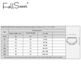 FallSweet 3 pcs/pack! Cotton Panties for Women  Plus Size Soft Briefs Sexy Lingerie Girl Underwear Female