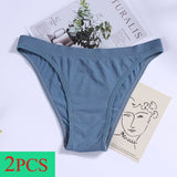 2PCS Women Panties Set Seamless Underwear Set Female Low Rise Briefs Underpants Sexy Lingerie Pantys 2022