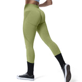 New contour seamless leggings for women workout gym legging high waist fitness yoga pants butt booty legging plus sports tights