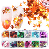 Sparkly Foil Nails Sequins Irregular Aluminum Gold Red Summer Design Set Nail Glitter Flakes Gel DIY Manicure Accessories CH950