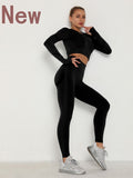 Seamless Gym Set Sports Bra and Leggings Jogging Women Set Clothes Seamless Workout Sports Tights Women Fitness Sports Suit